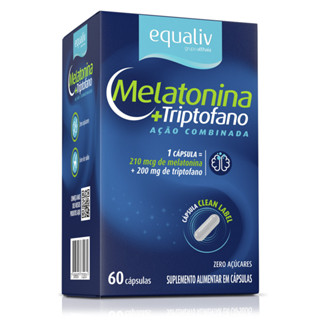 Melatonina e Triptofano - 60 Cápsulas em Oferta na Shopee