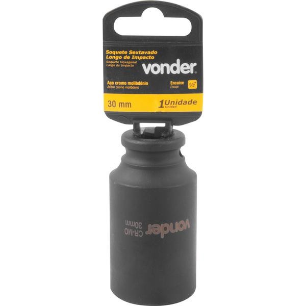 Soquete Sextavado de Impacto Longo enc 1/2" 30mm Aço Cromo em Oferta na Shopee