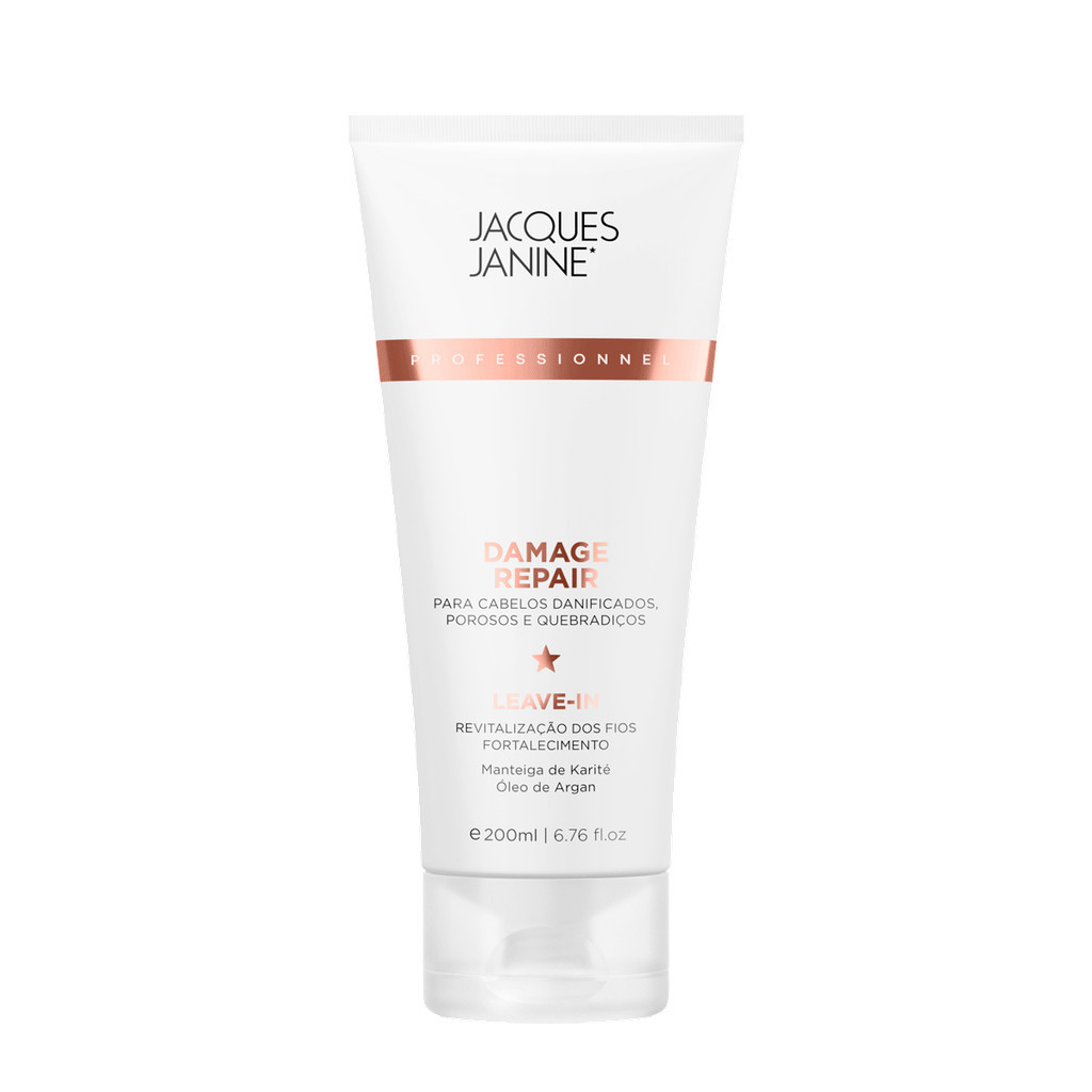 Leave-In Damage Repair Jacques Janine 200ml em Oferta na Shopee