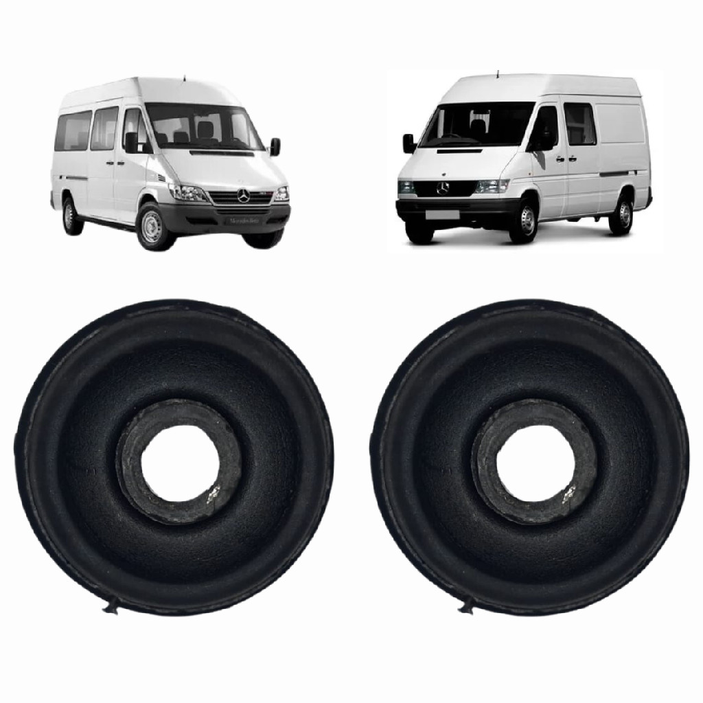02 Coxim Inferior Dianteiro Do Amortecedor Mercedes Benz Sprinter 1997 A 2023