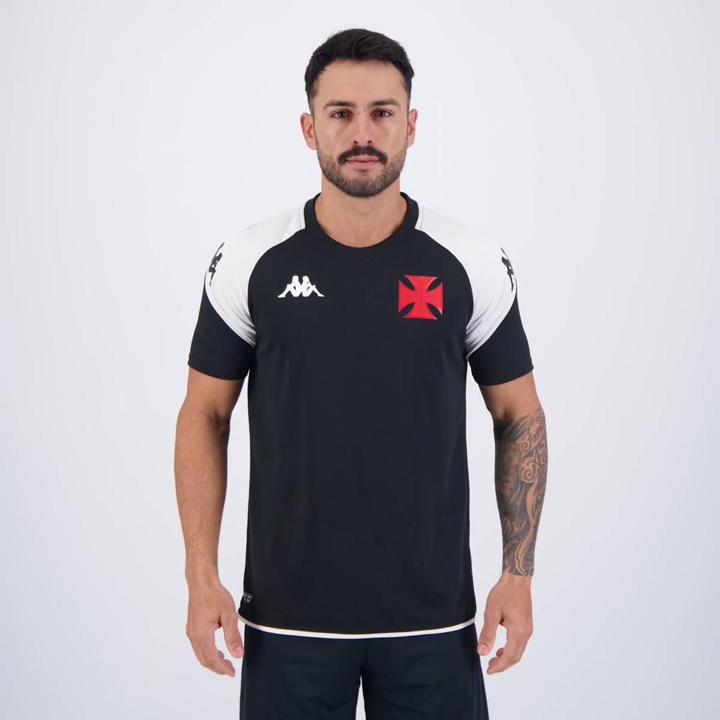 Camisa Kappa Vasco Treino Comissão 2024 em Oferta na Shopee