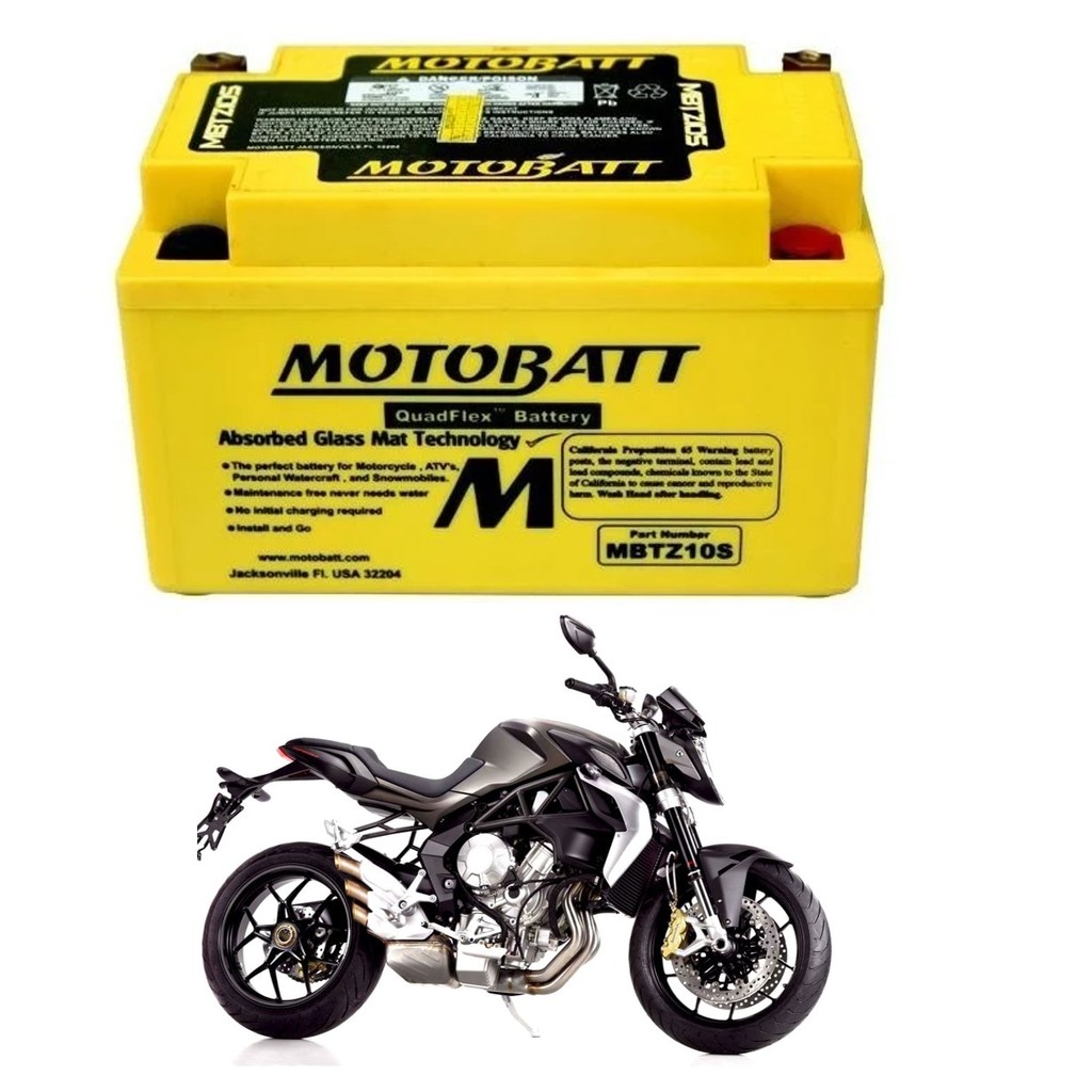 Bateria MV AGUSTA BRUTALE 675 - (8.6Ah MOTOBATT)