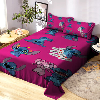 Lençol Casal Padrão de Personagem com bainha Lilo Stitch em Oferta na Shopee