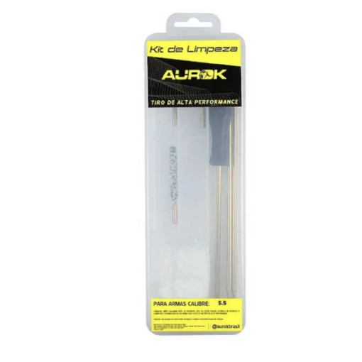 Kit de Limpeza Aurok para Armas de Pressão (ver Calibre) - Sports & Outdoors