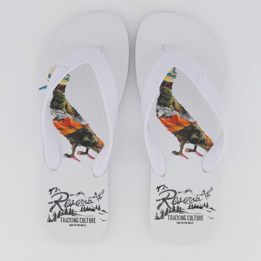 Chinelo Reserva PP Camp Branco
