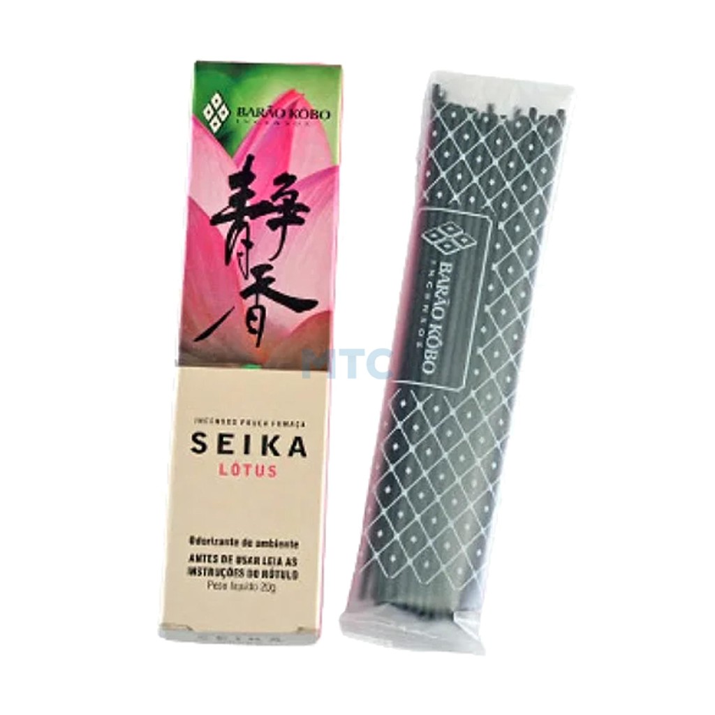 Incensos Barão Kobo Seika - Lotus - 20g em Oferta na Shopee