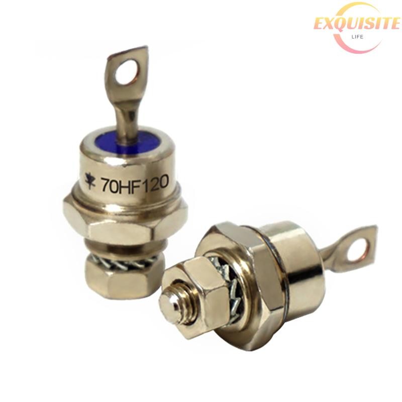 [EL] Diodo Retificador Espiral 70HF120 1200V 70A 70HFR120 De Bloqueio Chassis Stud Moung Substituição Para Novo