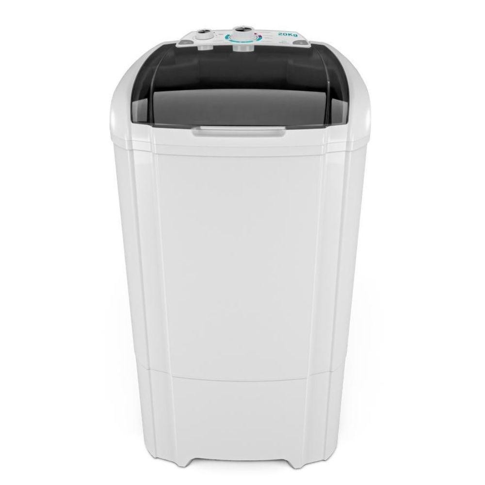 Tanquinho/Lavadora Semiautomática Britânia 20,6Kg BLR04 Dispenser Duplo Branca em Oferta na Shopee