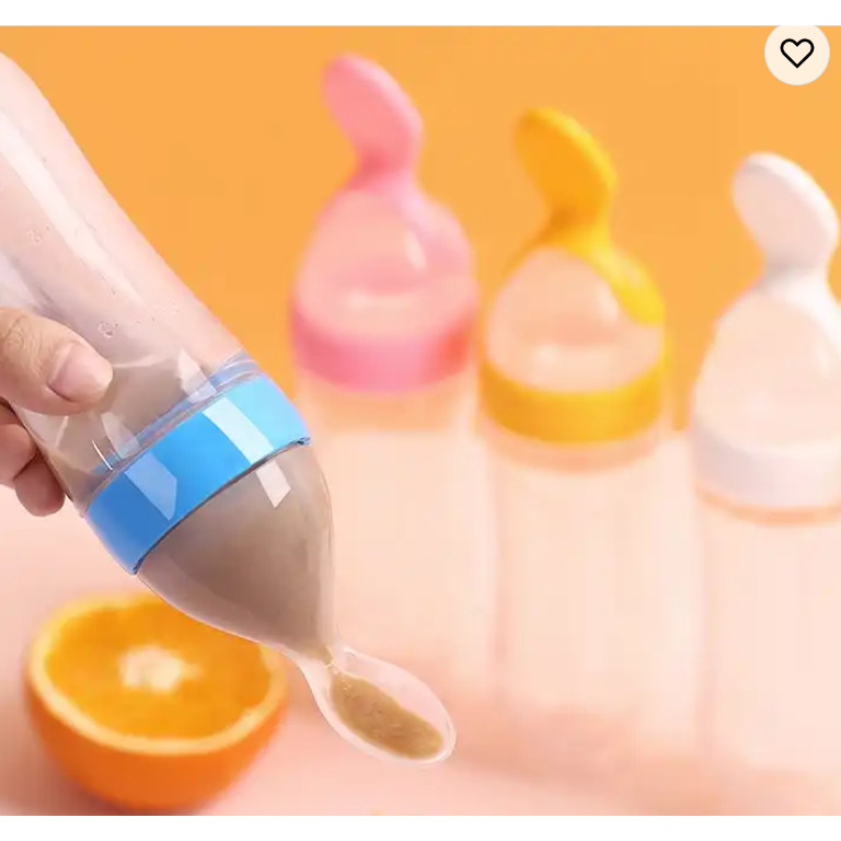 Colher Dosadora Mamadeira Infantil De Silicone em Oferta na Shopee