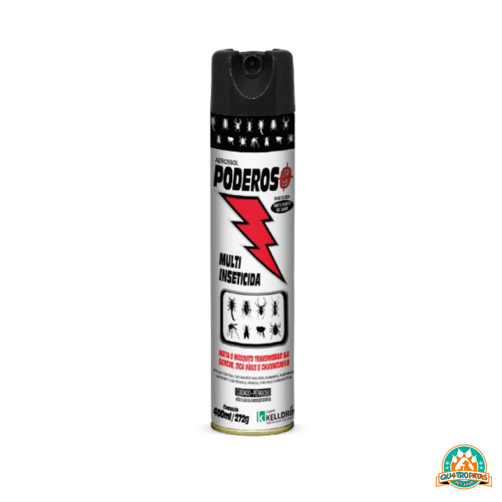 Poderoso Aerosol Multi Inseticida Kelldrin 400ml