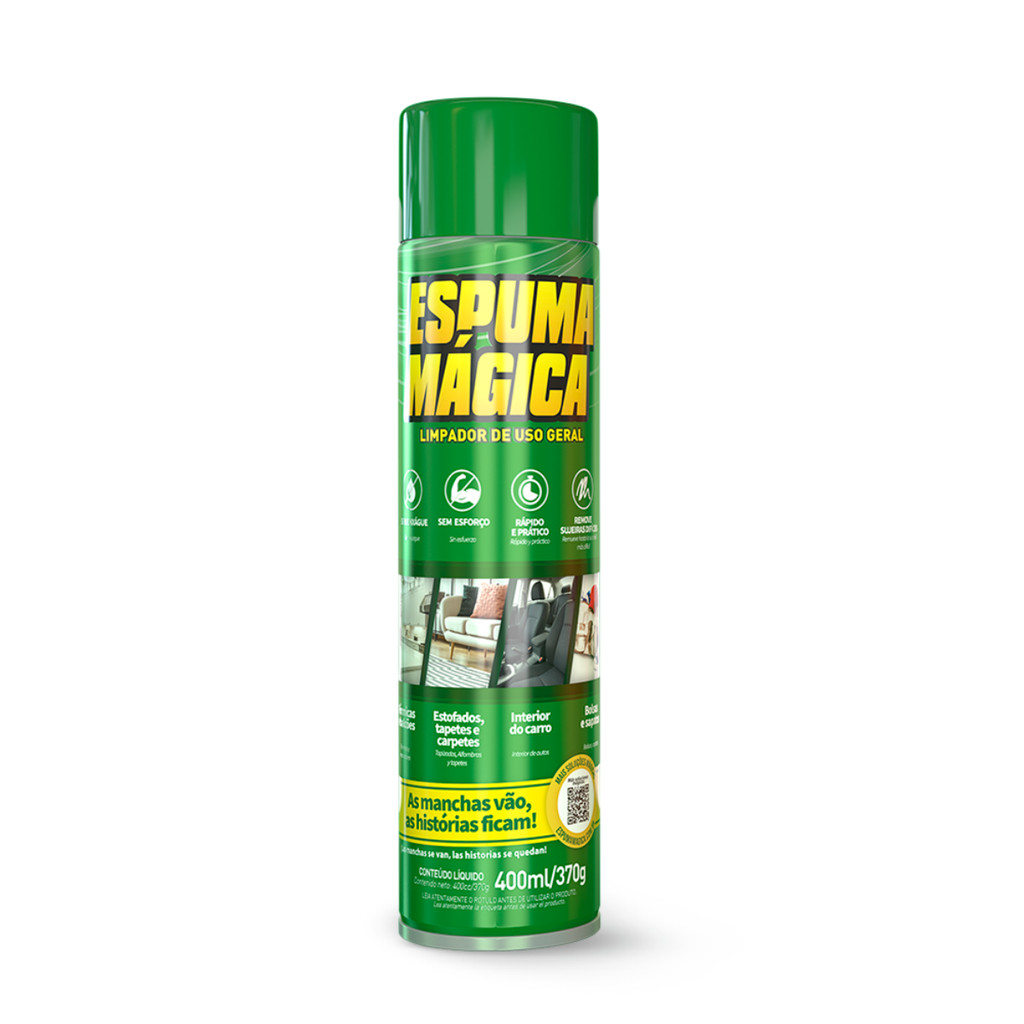Espuma Mágica Limpador Geral Limpar Carro Sofá Proauto 400ml