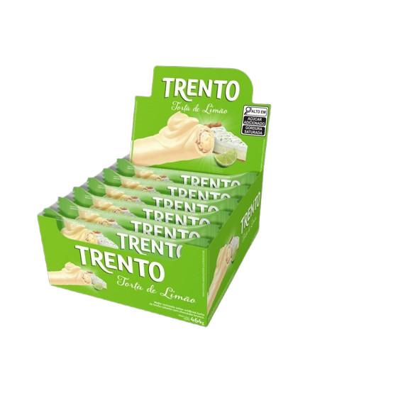 Chocolate Trento Torta De Limão Com 16 Unidades De 29g em Oferta na Shopee
