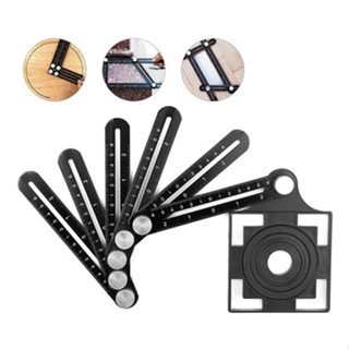 Régua Universal De Liga Alumínio Multi-ângulos Ferramenta De Medição em Oferta na Shopee