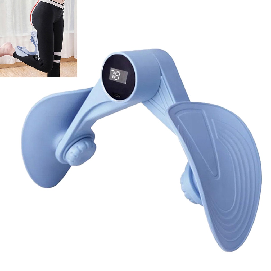 Exercitador Pelvico Pelvis Coxa Quadril Adutora Perna Musculo Academia Fisioterapia Exercicio Contador Digital de Repetiçao Fortalecimento Resistencia Corporal