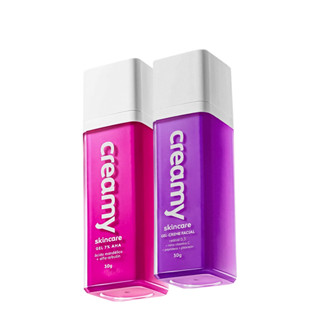 Kit Creamy Ácido Mandélico Gel Antiacne e Gel-Creme Retinol 0,3 Antirrugas Concentrado (2 produtos) em Oferta na Shopee