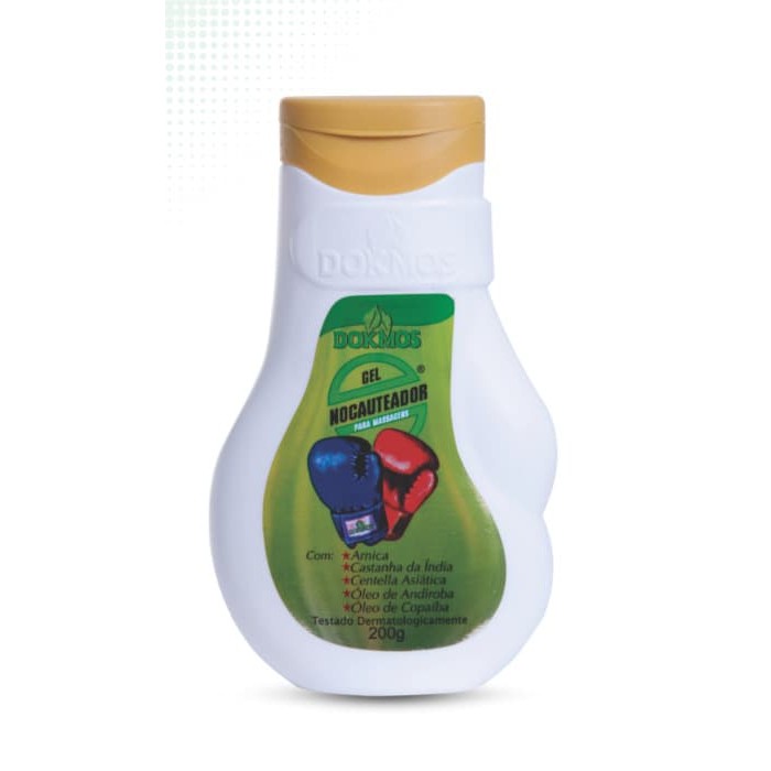 Gel Massageador Nocauteador - Dokmos - 200gr em Oferta na Shopee