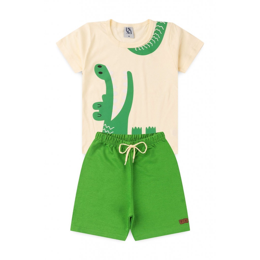 Conjunto Masculino Infantil Alligator - Baby & Kids Fashion