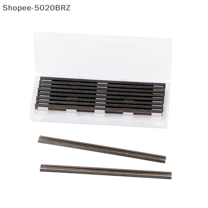[THEBR] 10 Pcs 82mm Facas De Aço De Alto Carbono Para Ferramentas Elétricas De Marcenaria Acessórios Plaina Descartável 