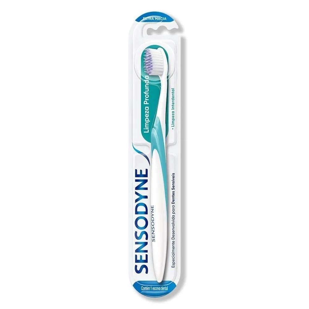 Escova Sensodyne Limp Profunda Dentes Sensíveis Extra Macia em Oferta na Shopee
