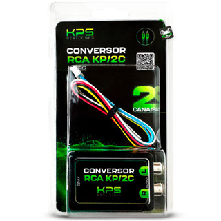 Conversor RCA 2 Canais com Saída Remoto KPS Beat Vibes KP/2C em Oferta na Shopee