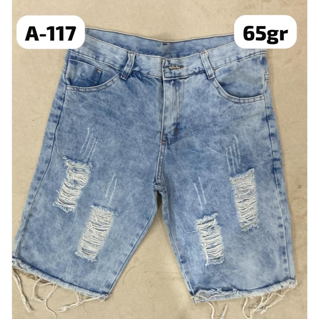 Bermuda Plus Size Masculina Shorts Jeans Tamanho Grande Elastano 50 52 54 56