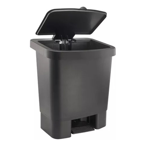 Cesto Quadrado Lixeira Plástica 30 Litros Super Resistente Alta Com Pedal Cesta Reforçada em Oferta na Shopee