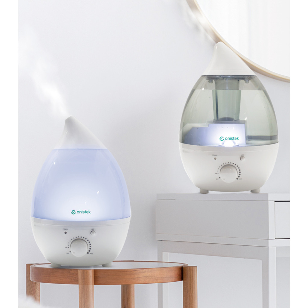 Umidificador Ultrassônico 7Cores LED Difusor de Aromas 1500ml 16h Autonomia Desligamento Automático