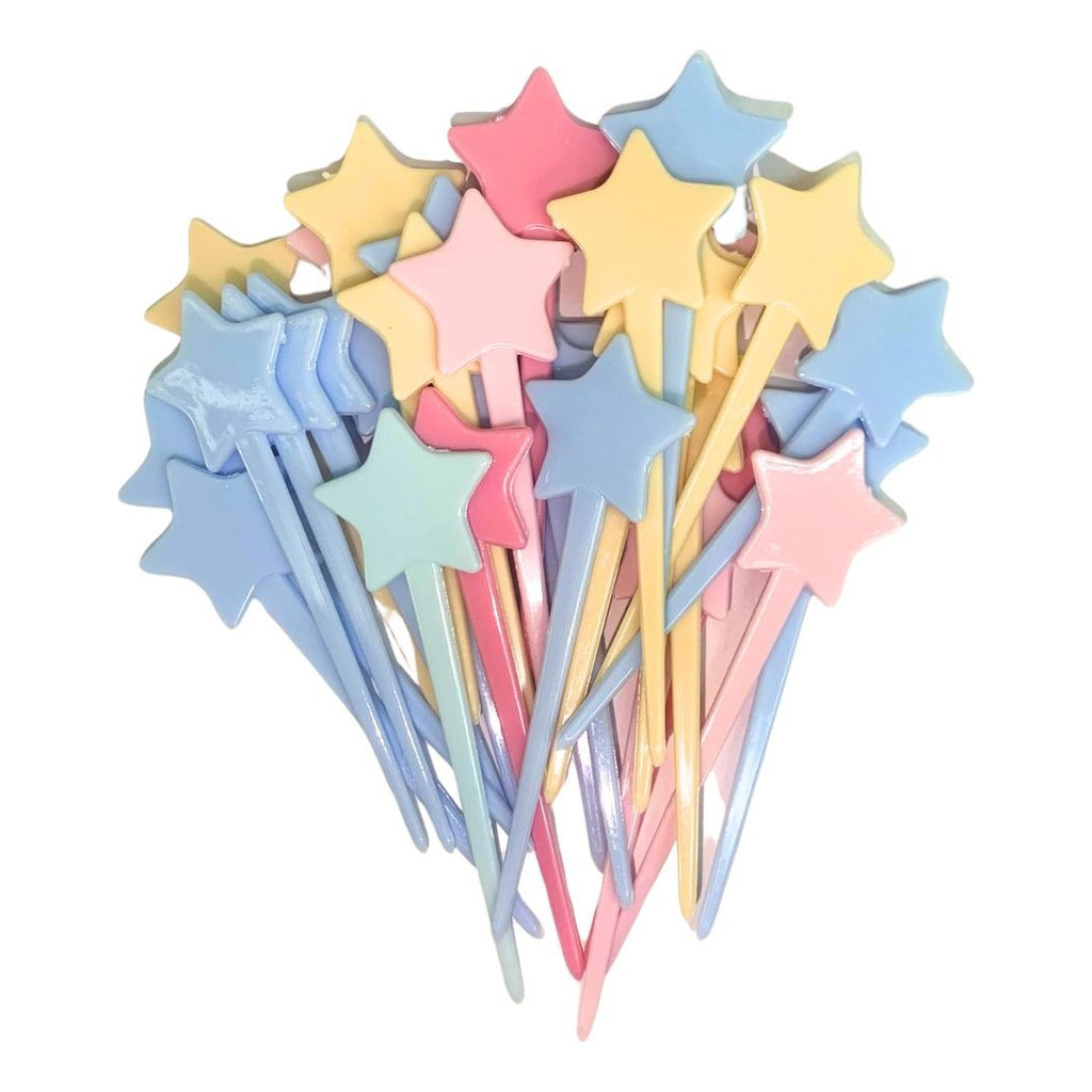 Palitos Garfinho Coloridos para Petiscos de Festa Infantil e Adulto - 120 Unidades - Decoração Divertida e Prática em Oferta na Shopee