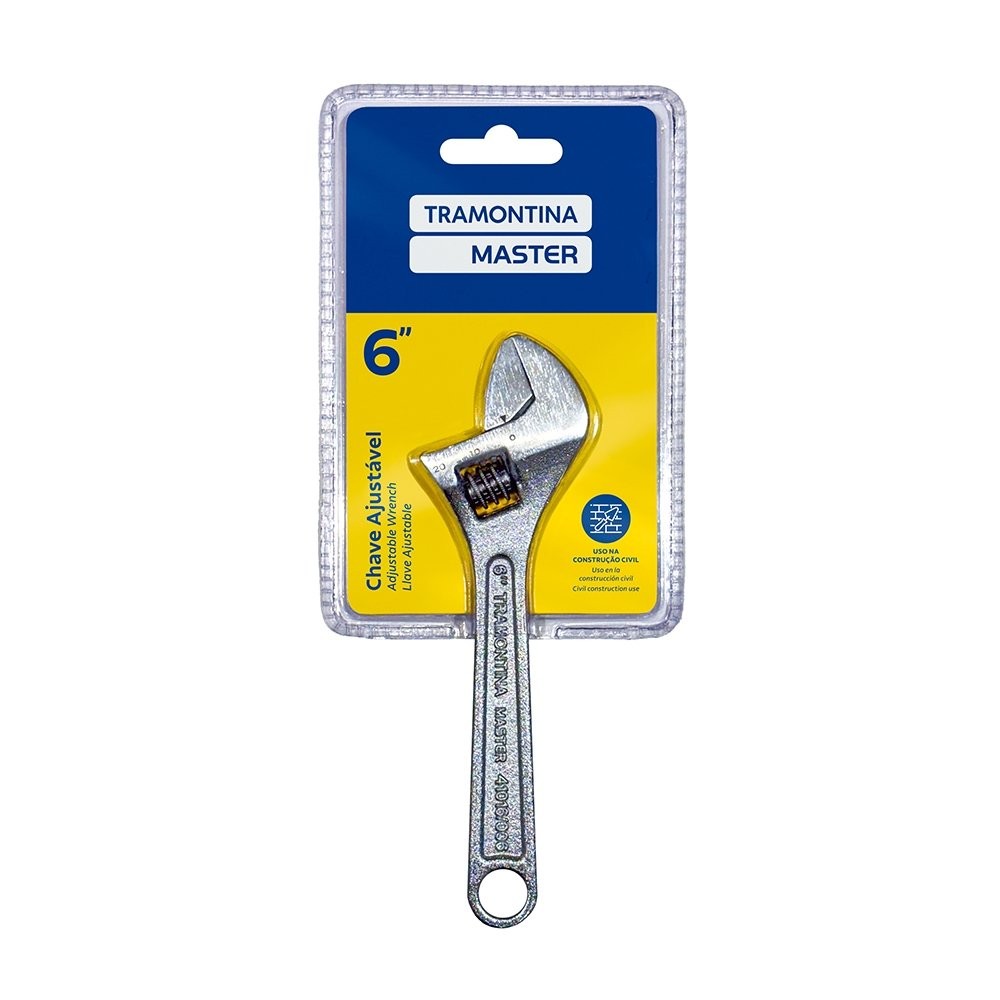 Chave Ajustável Tramontina 6 Polegadas 41016/506 em Oferta na Shopee