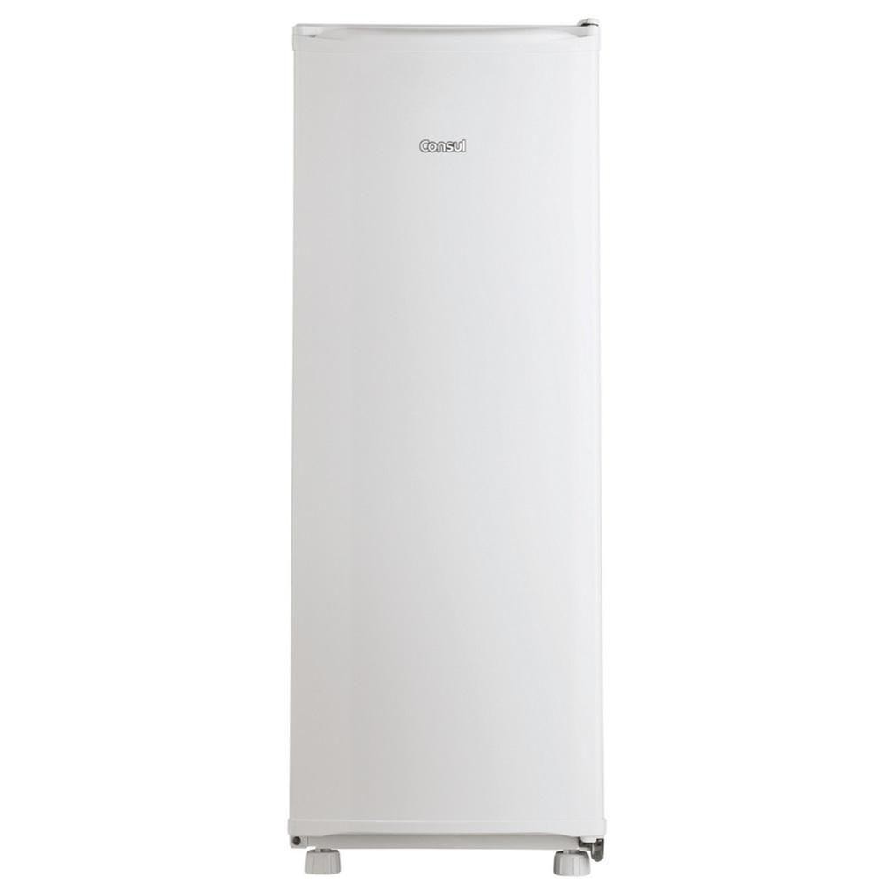 Freezer Vertical Consul 121L degelo manual branco 110V, porta transparente
