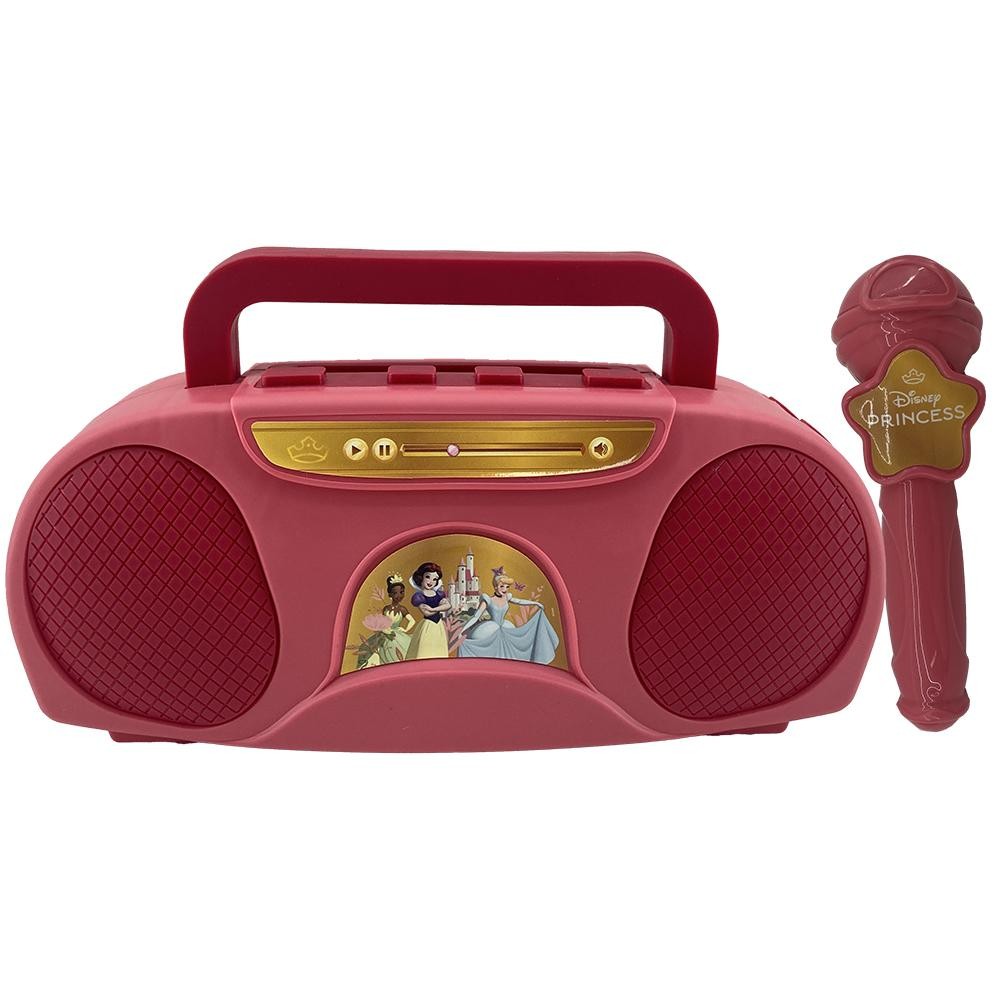 Boombox Karaoke Infantil Princesas em Oferta na Shopee