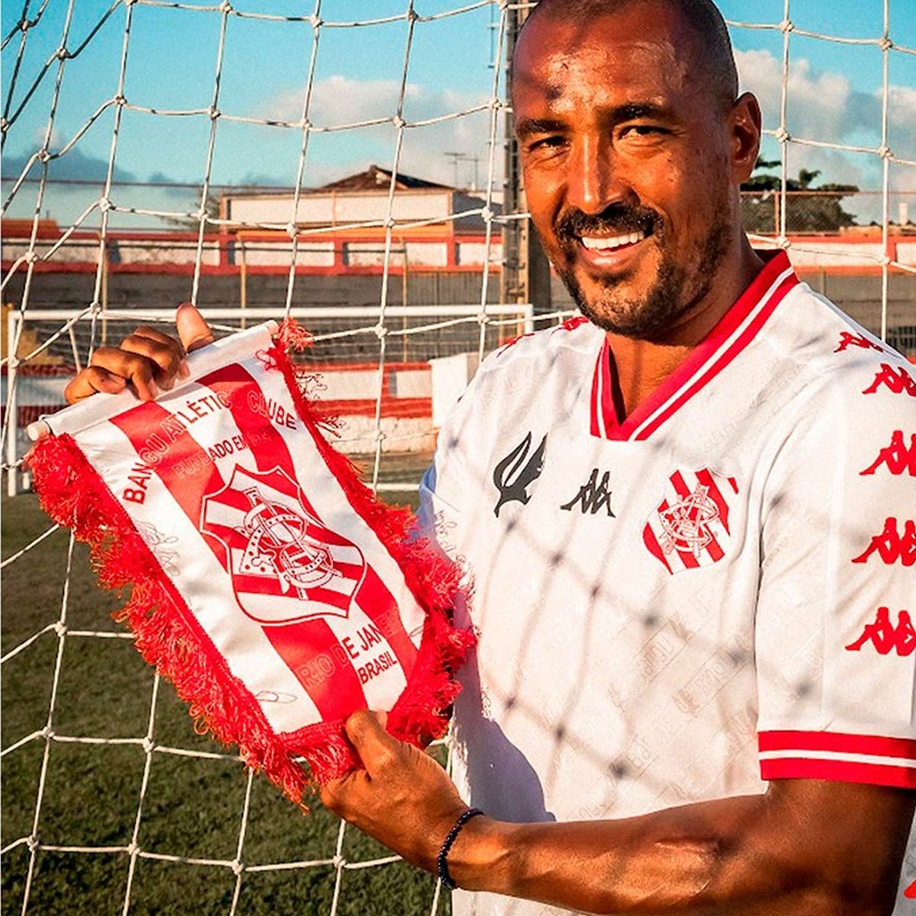 Camisa Kappa Bangu II 2025 Branca em Oferta na Shopee