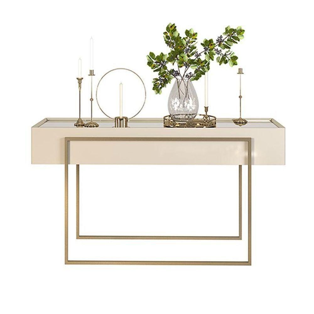 Aparador Para Sala Petri Off White – Dj Móveis em Oferta na Shopee