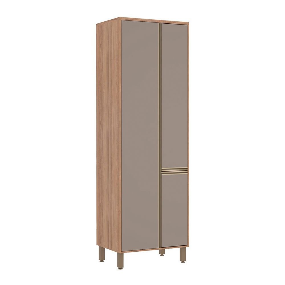 Armário Torre Despenseiro 3 Portas Luciane Yara 70cm