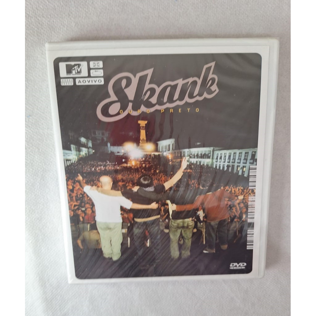 DVD Skank Ouro Preto  Mtv Ao Vivo - Lacrado editora Liminha e Ronaldo Viana