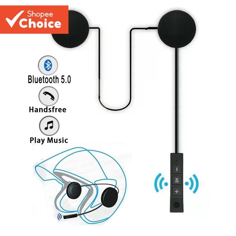 Fone De Ouvido Bluetooth Para Motocicleta BT5.0 Sem Fio Anti-Interferência Mãos-Livres