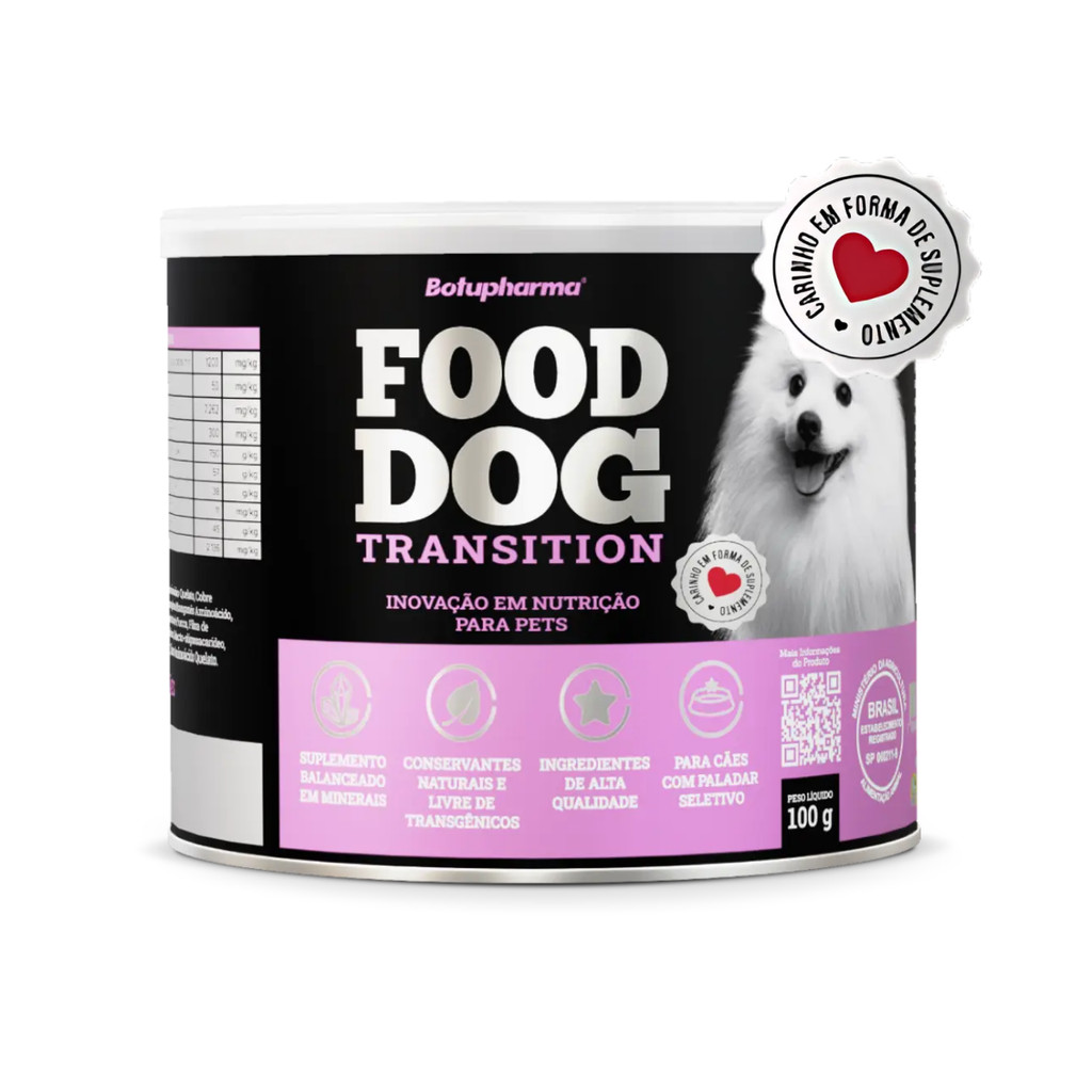 Food Dog Transition Suplemento Para Cães Botupharma 100g