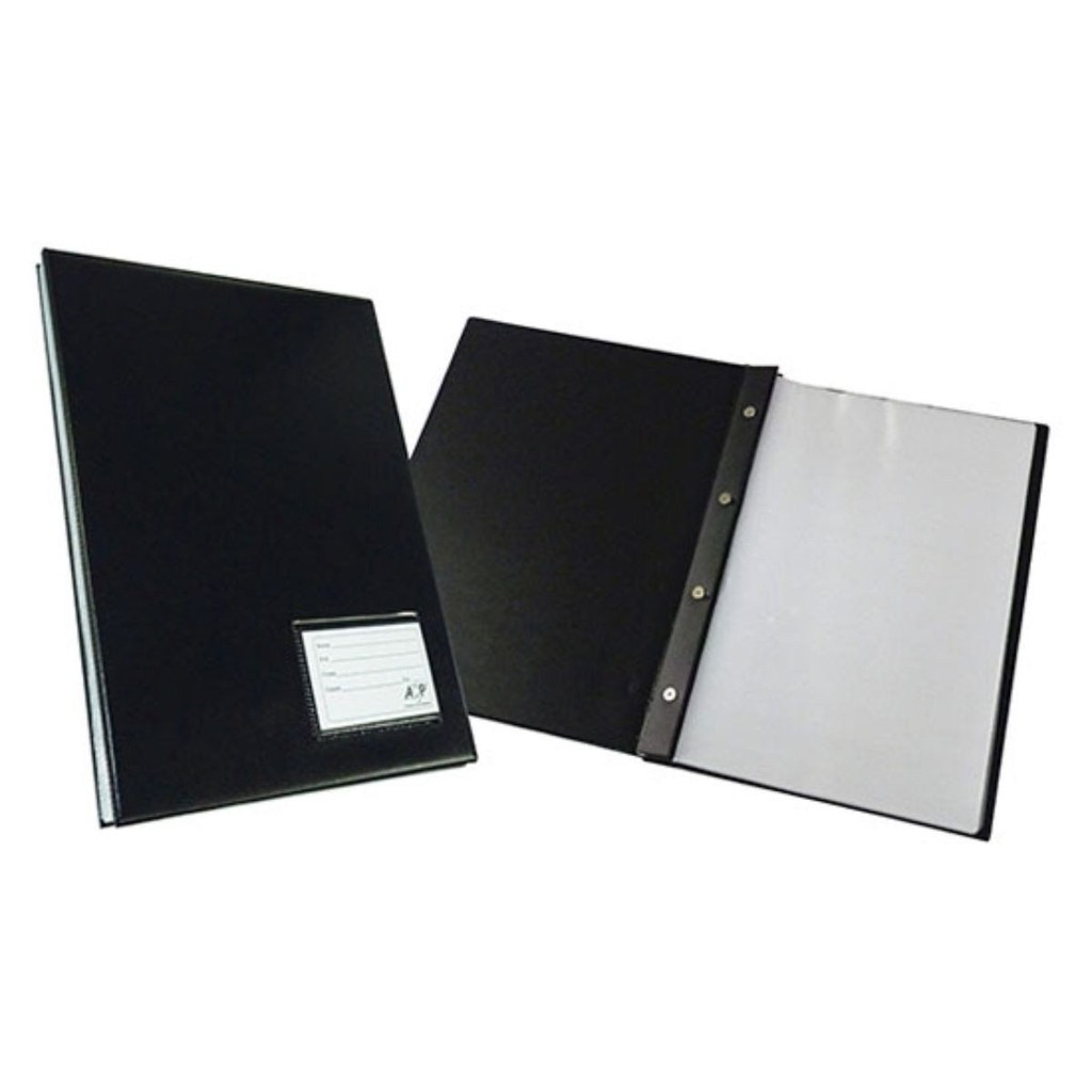 Pasta Catálogo 50 Envelopes Preta ACP