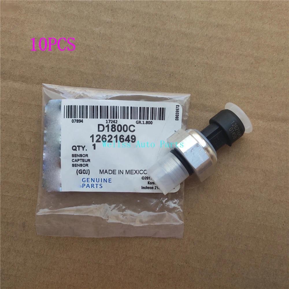 Sensor De Pressão 10PCS 12621649 De Óleo D1800C Enigne 12674782 Original Para Buick Chevrolet Captiva Cadillac GMCauto P