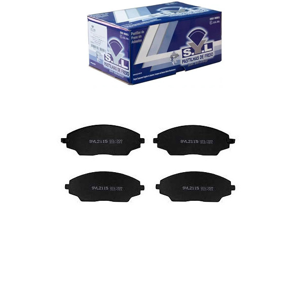 Pastilha Freio Dianteiro Cobalt Sedan LS LT LTZ 2011 Até 2016 Original Syl