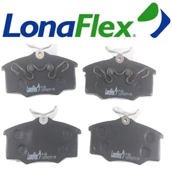 Pastilha De Freio Dianteira GOL G2 G3 G4 VARGA LONAFLEX P54