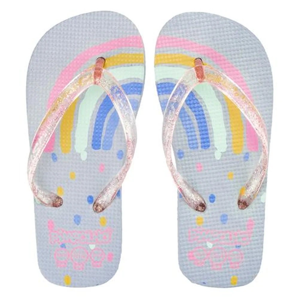 CHINELO INFANTIL PIMPOLHO 0074171C MENINA ARCO IRIS SOLA EVA