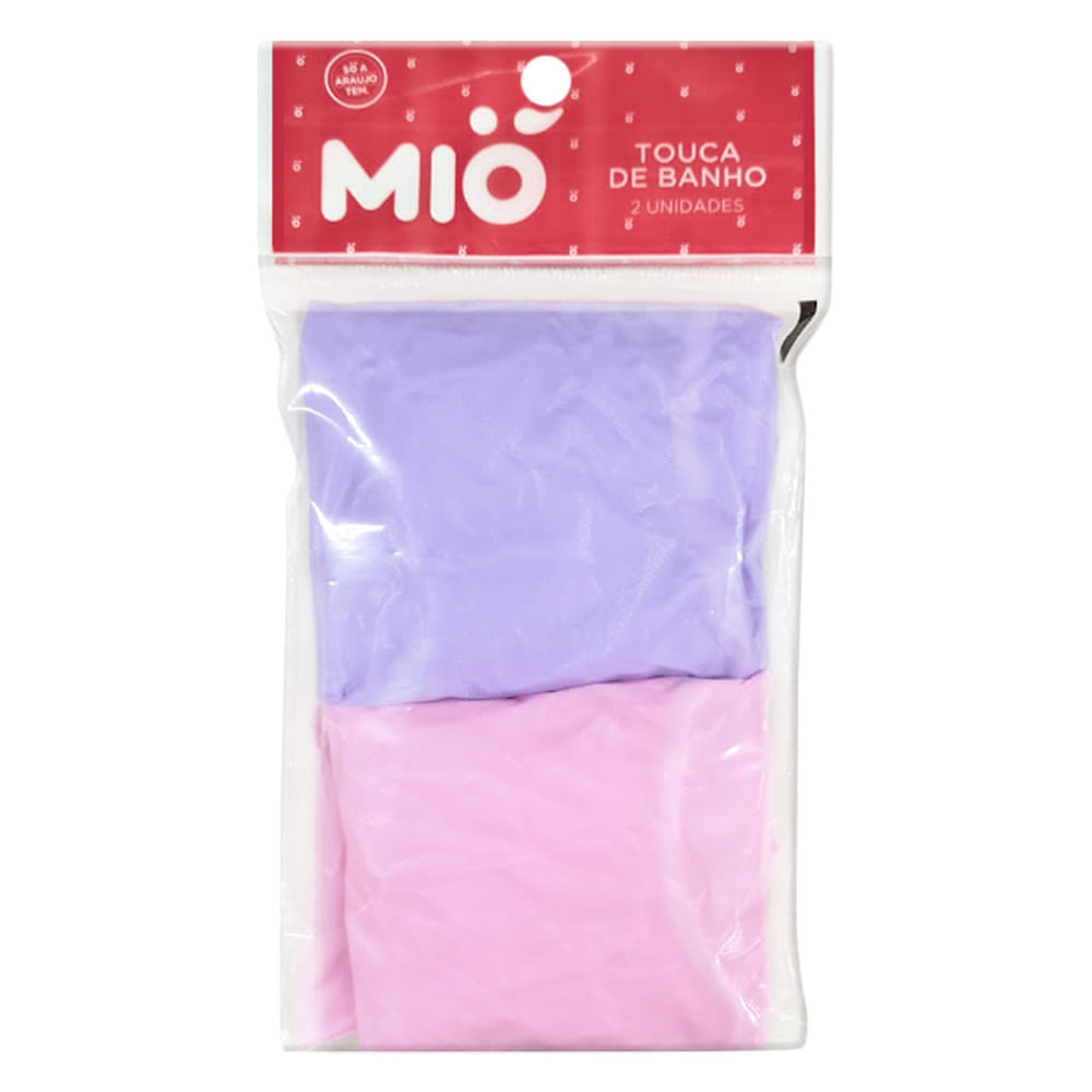Touca de Banho Mió Cores Sortidas 2 Unidades - Home & Living