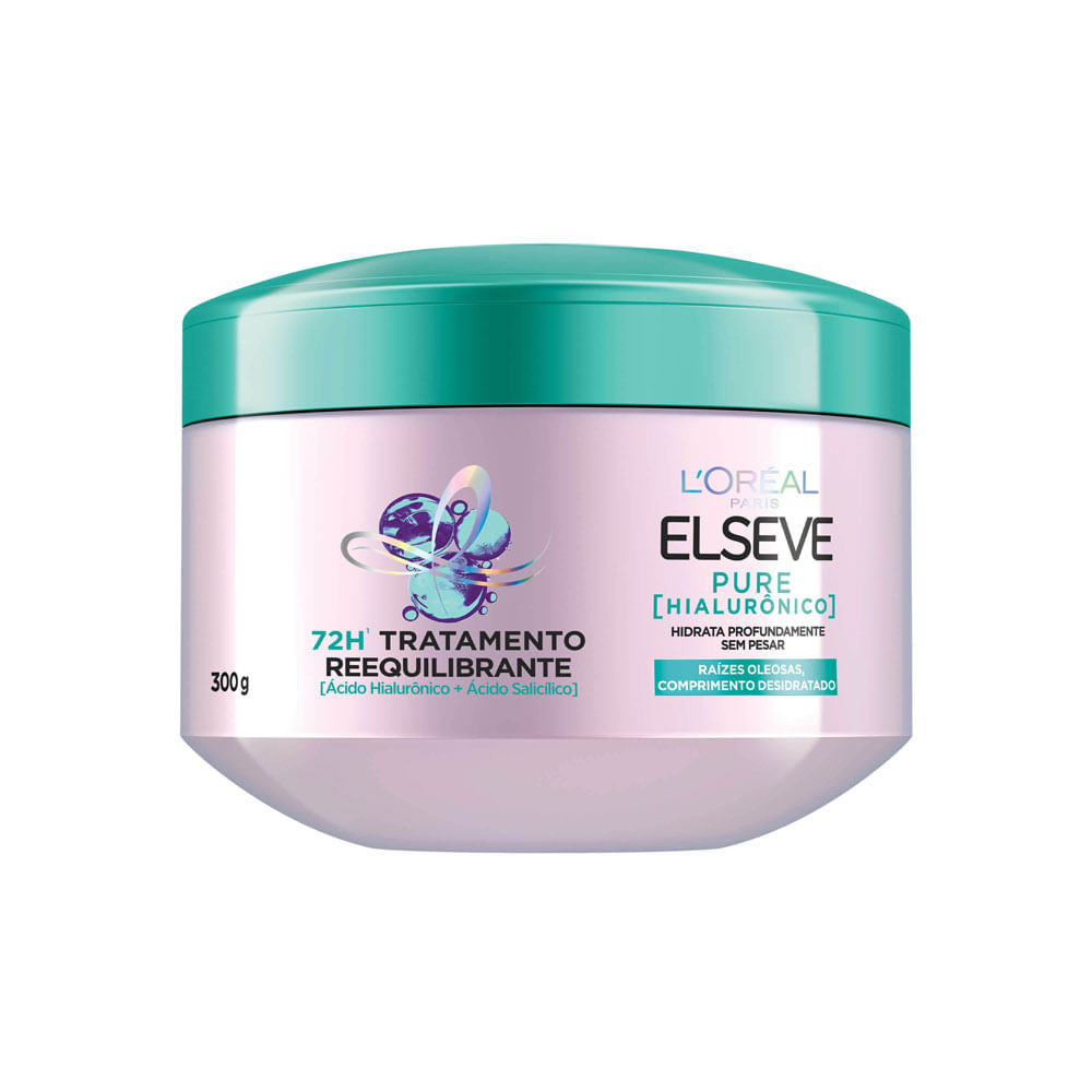 Creme de Tratamento Elseve Pure Hialurônico 300g - Beauty