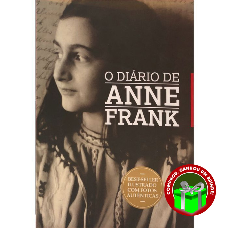 Livro O Diário de Anne Frank Pé da Letra Literatura Inteligência Emocional Auto Ajuda Crescimento