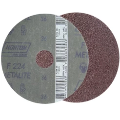 Disco de lixa de fibra 115 x 22 mm - F227 - Norton