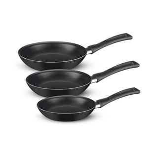 Kit de Frigideira Antiaderente Rochedo Basic C/3 PÇS 18CM 20CM E 24CM PÇS em Oferta na Shopee