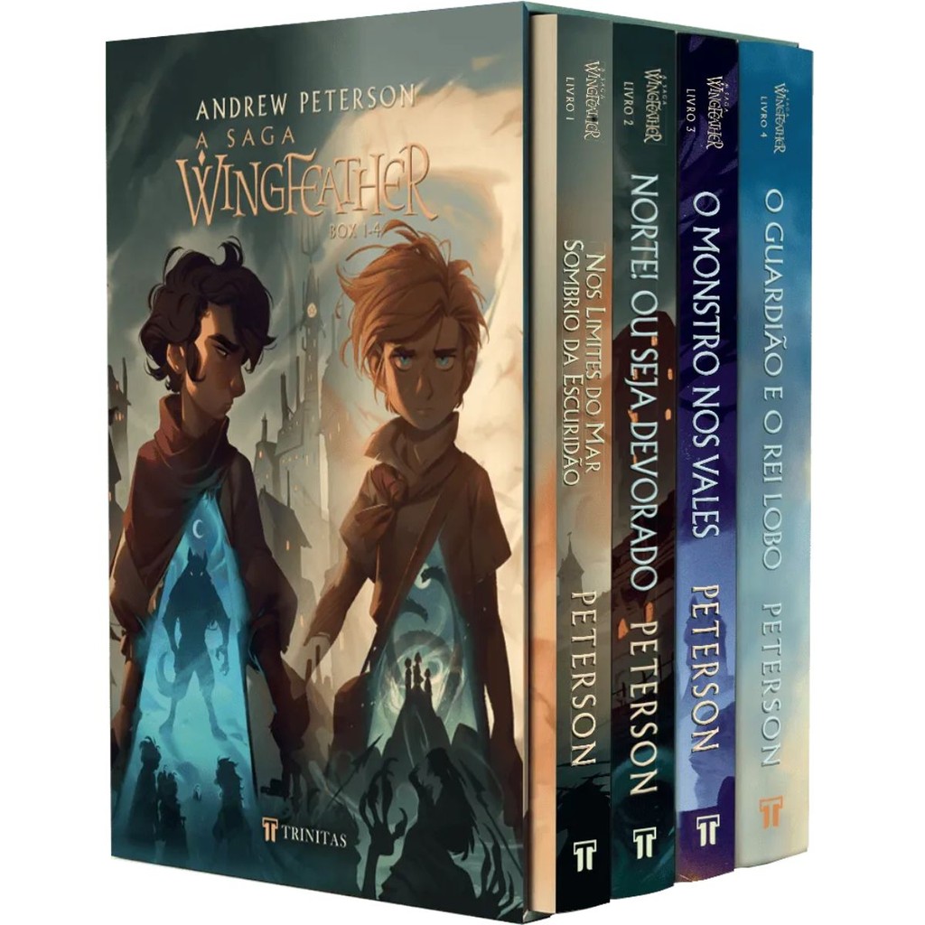 Box 4 Livros Saga Wingfeather | Coleção 4 Livros Completa