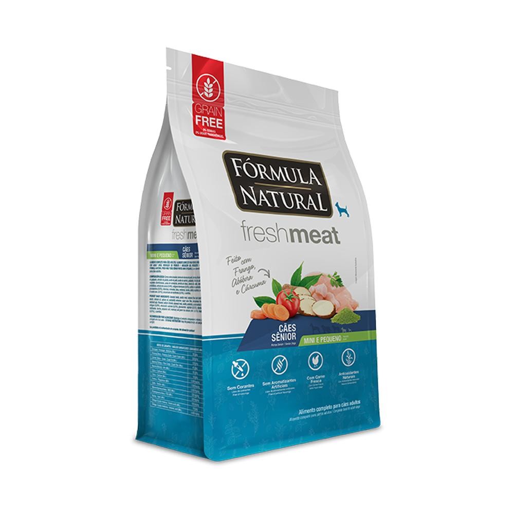 Ração Fórmula Natural Fresh Meat Cão Sênior Mini Frang 2,5Kg