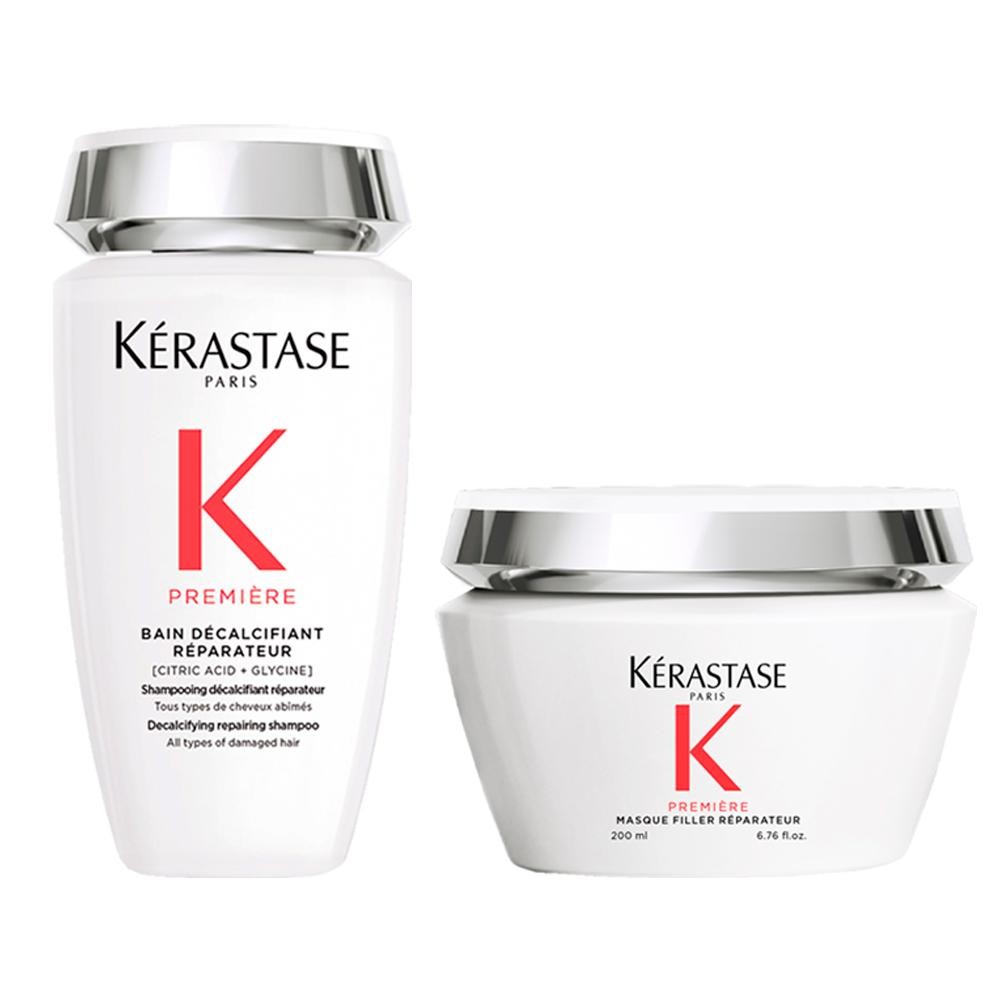 Kit Kérastase Première Réparateur - Shampoo 250ml + Máscara 200ml em Oferta na Shopee